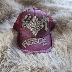 Bougie custom caps embellished trucker hats